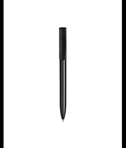 Penna twist in PP e paglia di grano con stand porta cellulare