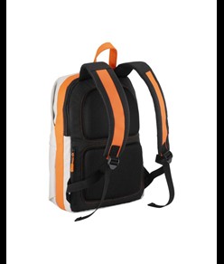 Zaino porta PC in Canvas con inserti in ecopelle ad alta visibilita Demi - Design Milano