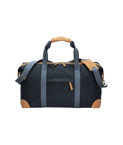 Borsa duffle in canvas  riciclato. Tracolla regolabile e removibile con fibbie in metallo Demi - Design Milano Borsa duffle in canvas  riciclato. Tracolla regolabile e removibile con fibbie in metallo Demi - Design Milano