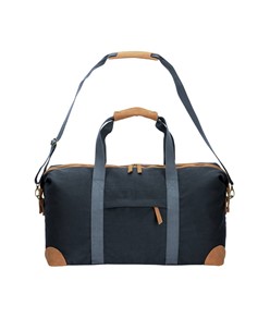 Borsa duffle in canvas  riciclato. Tracolla regolabile e removibile con fibbie in metallo Demi - Design Milano Borsa duffle in canvas  riciclato. Tracolla regolabile e removibile con fibbie in metallo Demi - Design Milano