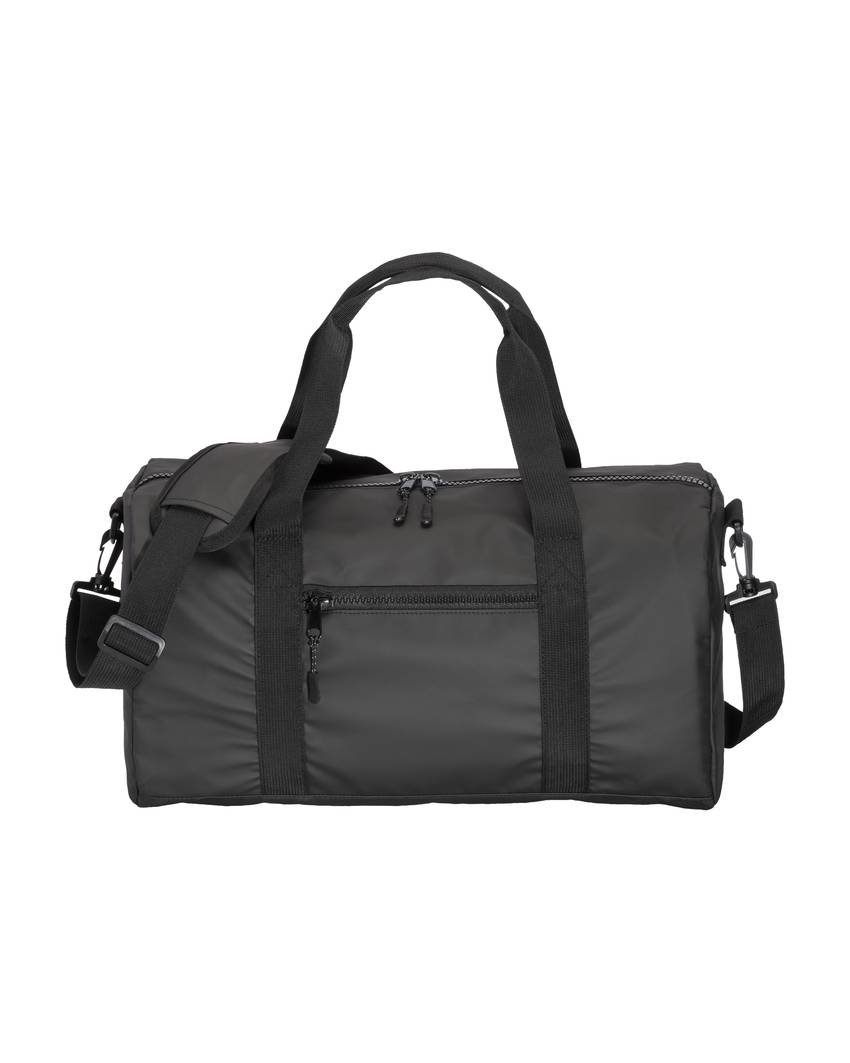 Borsa Duffle in poliestere water resistant. Tracolla regolabile e removibile con fibbia Demi - Design Milano