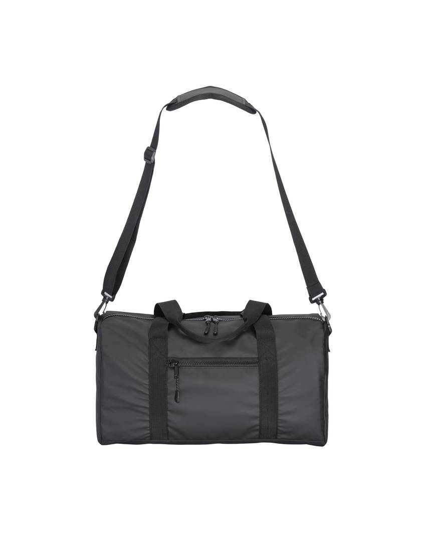 Borsa Duffle in poliestere water resistant. Tracolla regolabile e removibile con fibbia Demi - Design Milano