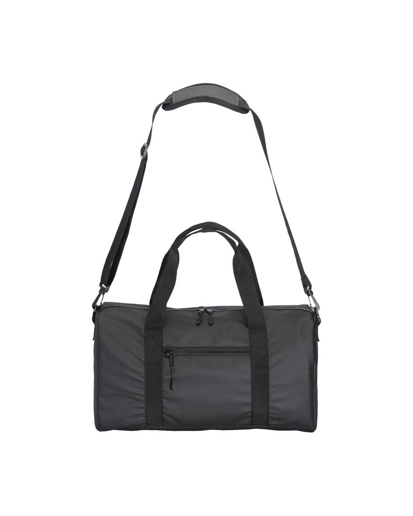 Borsa Duffle in poliestere water resistant. Tracolla regolabile e removibile con fibbia Demi - Design Milano