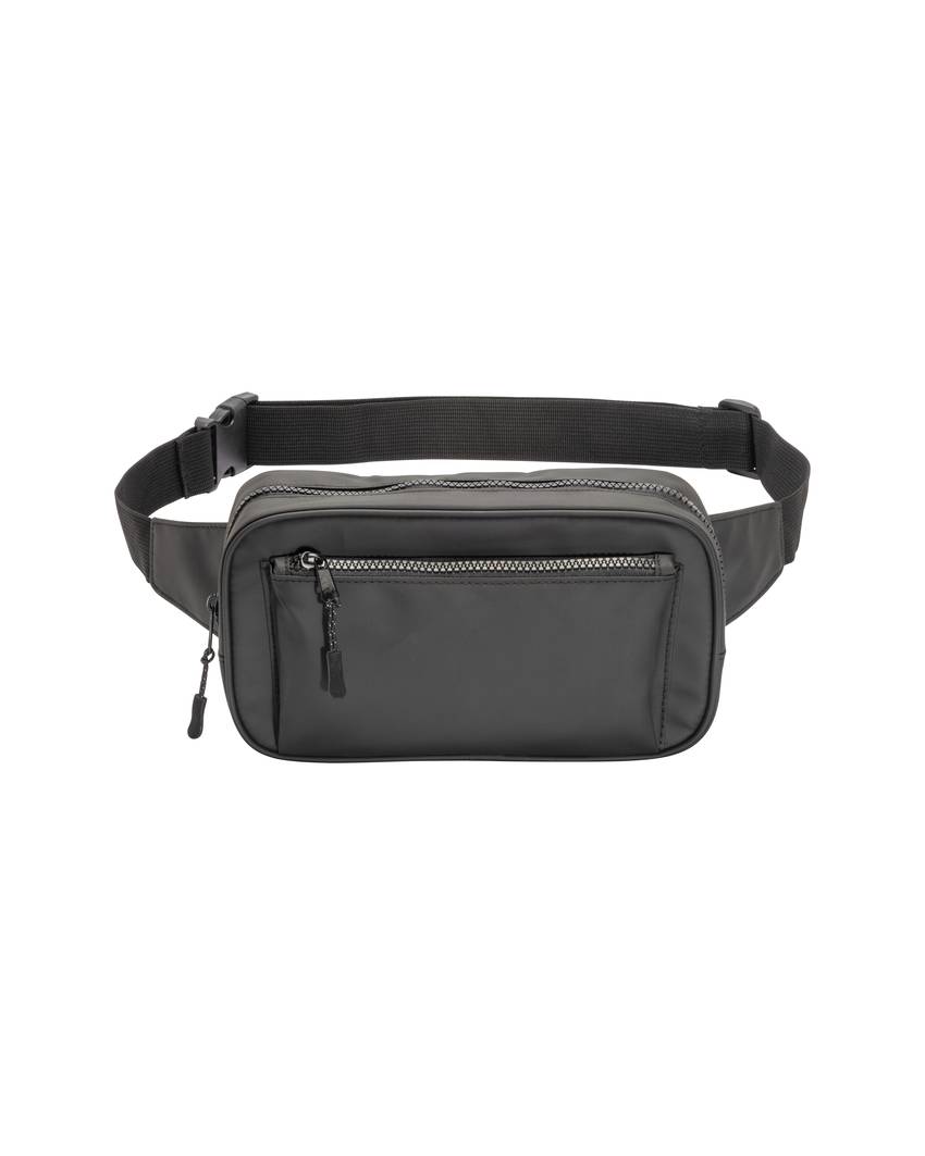 Marsupio in poliestere water resistant. Tasca frontale con cerniera e cintura regolabile Demi - Design Milano