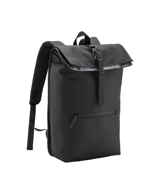 Zaino porta PC (15") in Soft PU riciclato water resistant Demi - Design Milano Zaino porta PC (15") in Soft PU riciclato water resistant Demi - Design Milano