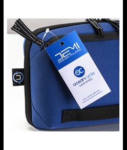 Beauty case/tech organizer  in R-PET Oceancycle Demi - Design Milano