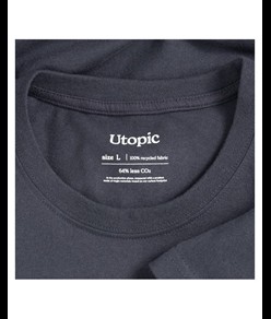 T-shirt 100% tessuto rigenerato Utopic