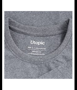 T-shirt 100% tessuto rigenerato Utopic