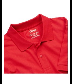 Polo 100% tessuto rigenerato Utopic