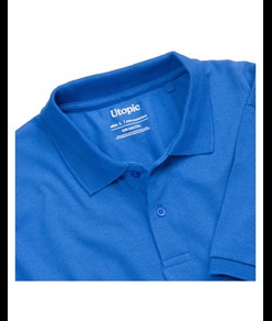 Polo 100% tessuto rigenerato Utopic