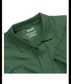 Polo 100% tessuto rigenerato Utopic