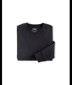 Felpa girocollo 100% tessuto rigenerato Utopic