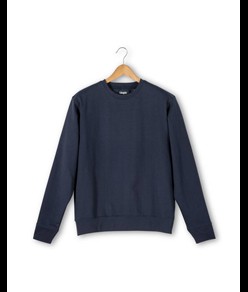 Felpa girocollo 100% tessuto rigenerato Utopic