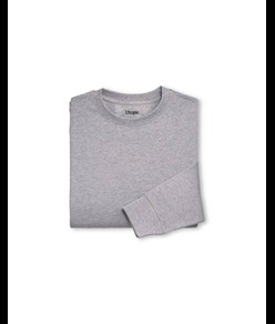 Felpa girocollo 100% tessuto rigenerato Utopic