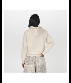 Felpa con cappuccio 100% tessuto rigenerato Utopic