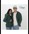 Felpa con cappuccio unisex 100% tessuto rigenerato Utopic