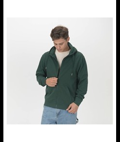 Felpa con cappuccio unisex 100% tessuto rigenerato Utopic