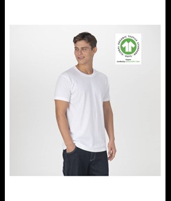 T-shirt tubolare 100% cotone biologico Utopic