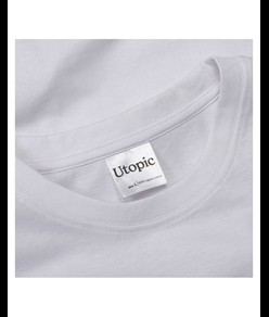 T-shirt tubolare 100% cotone biologico Utopic