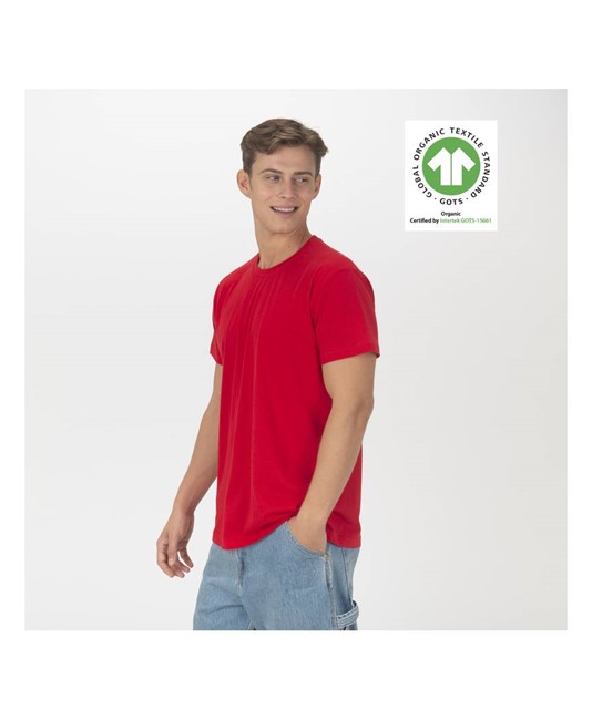 T-shirt tubolare 100% cotone biologico Utopic T-shirt tubolare 100% cotone biologico Utopic