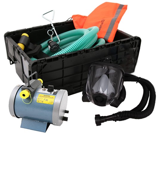 Sistema di autorespirazione  Nevis Powered Fresh-Air Sistema di autorespirazione  Nevis Powered Fresh-Air