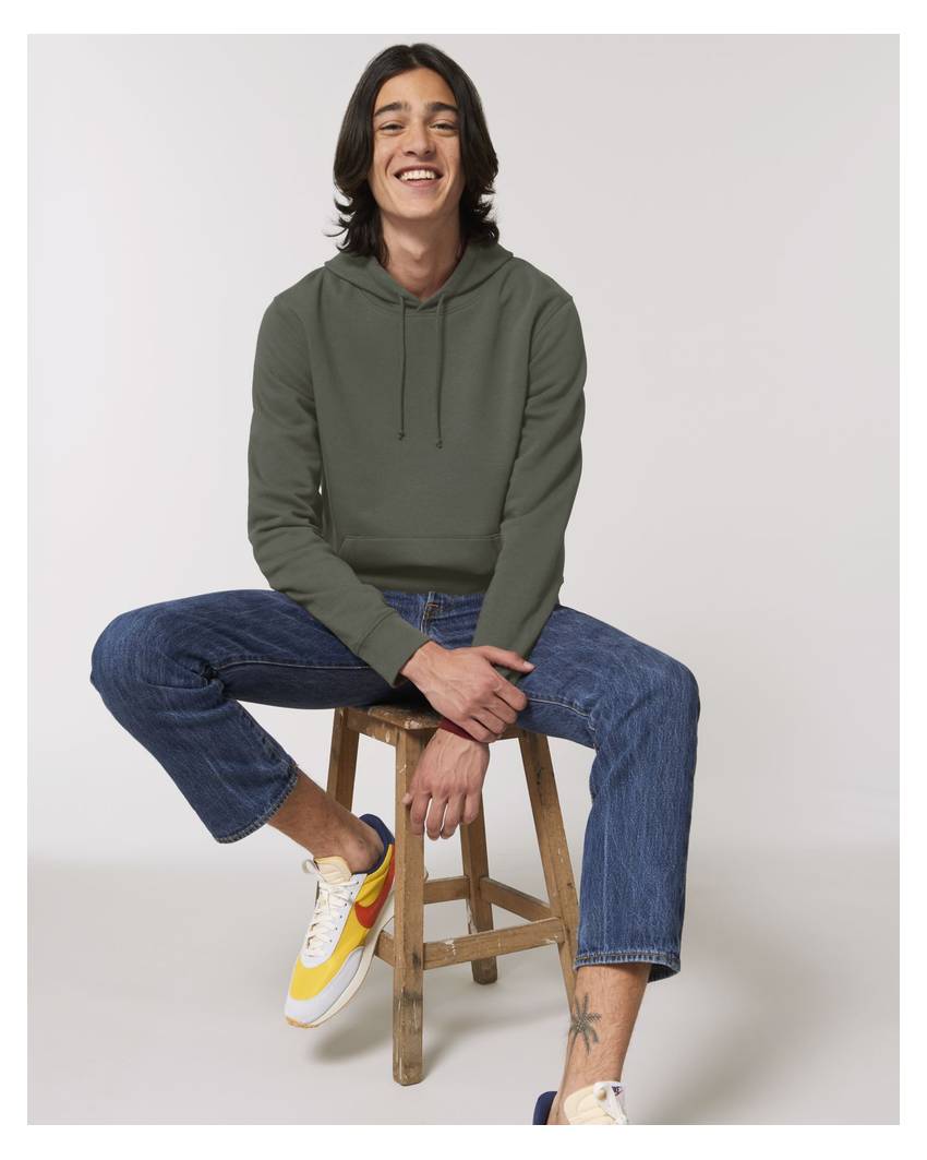 La felpa essenziale unisex con cappuccio Stanley Stella Drummer