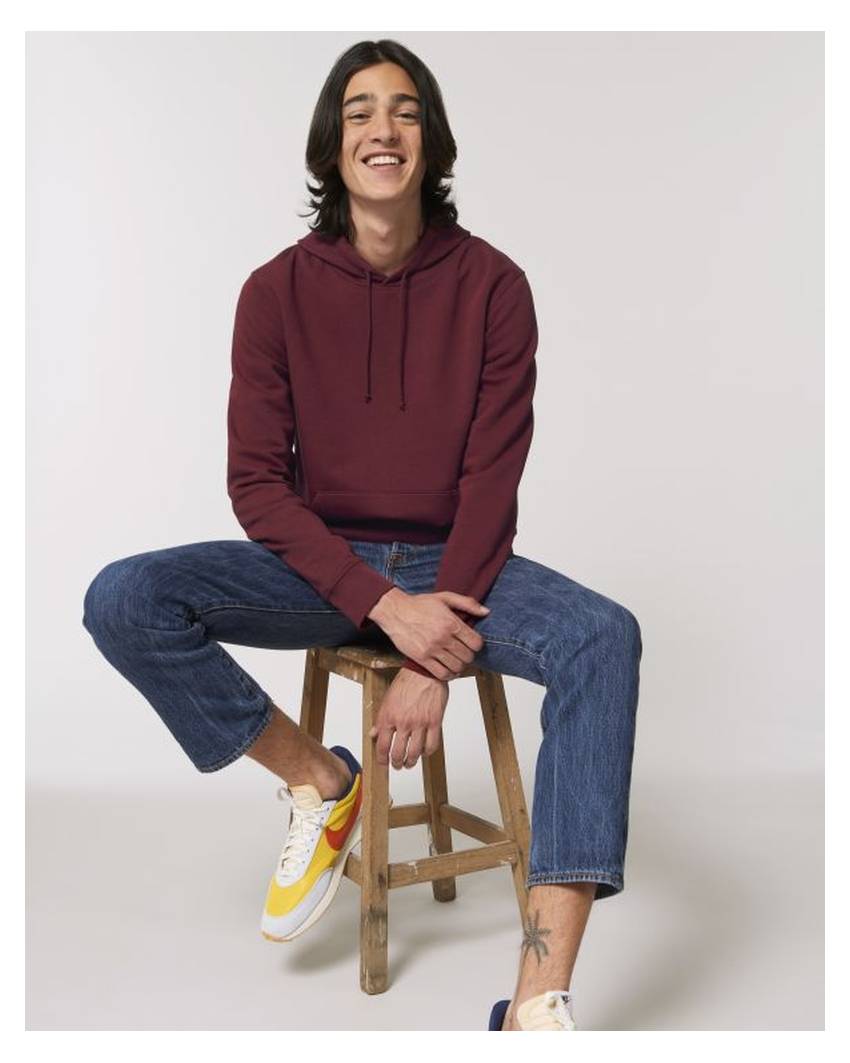 La felpa essenziale unisex con cappuccio Stanley Stella Drummer