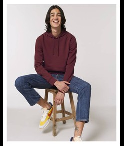 La felpa essenziale unisex con cappuccio Stanley Stella Drummer