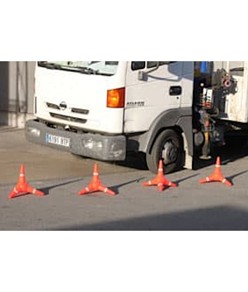 Cono stradale antiribaltamento tetrapode  Alpes
