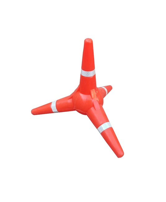 Cono stradale antiribaltamento tetrapode Alpes Cono stradale antiribaltamento tetrapode Alpes