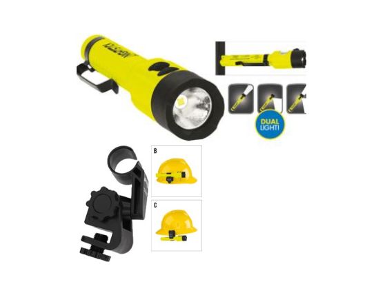 Torcia antideflagrante Led Dual Light