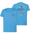 T-shirt personalizzata con stampa lato cuore e schiena T-shirt personalizzata con stampa lato cuore e schiena