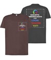 T-shirt personalizzata con stampa lato cuore e schiena T-shirt personalizzata con stampa lato cuore e schiena