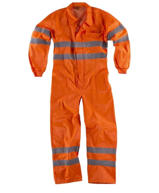 Tuta da lavoro alta visibilità Workteam Tuta da lavoro alta visibilità Workteam