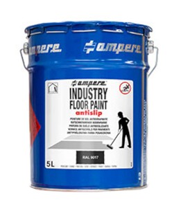 litri di vernice antiscivolo Ampere INDUSTRY FLOOR PAINT ANTISLIP