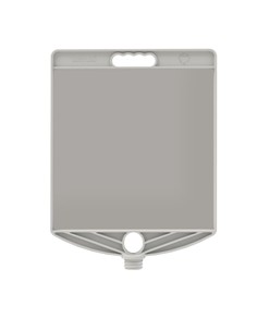 Cartello segnaletico bifacciale in plastica  per paletti, transenne e coni codice ZEP