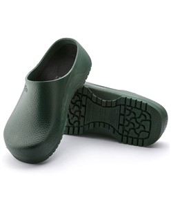 Zoccoli da lavoro leggeri verdi Birkenstock Super Birki Zoccoli da lavoro leggeri verdi Birkenstock Super Birki
