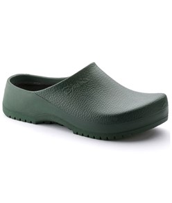 Zoccoli da lavoro leggeri verdi Birkenstock Super Birki